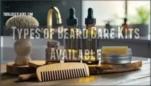 types of beard care kits available