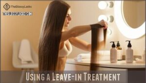 using a leave-in treatment