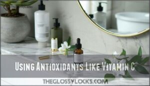 using antioxidants like vitamin c
