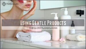 using gentle products