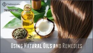 using natural oils and remedies