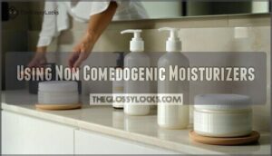 using non comedogenic moisturizers