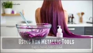 using non metallic tools