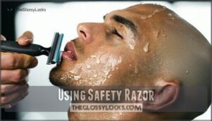 using safety razor using safety razor