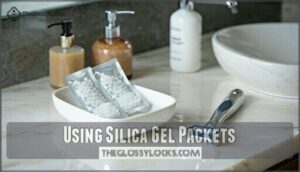 using silica gel packets