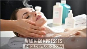 warm compresses