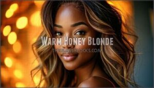 warm honey blonde