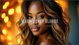 warm honey blonde