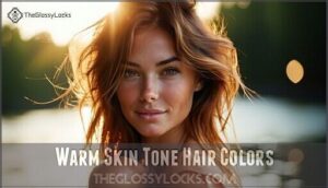 warm skin tone hair colors