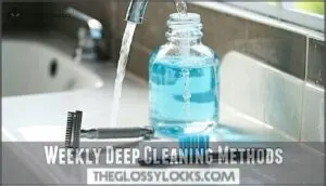 weekly deep cleaning methods