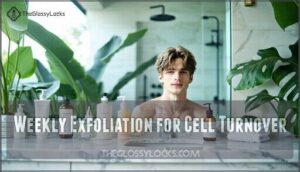 weekly exfoliation for cell turnover