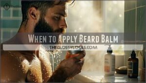 when to apply beard balm