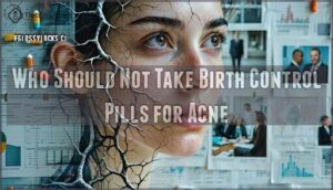 who should not take birth control pills for acne