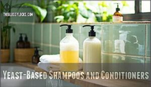 yeast-based shampoos and conditioners