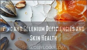 zinc and selenium deficiencies and skin health