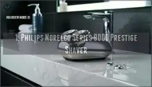 1. philips norelco series 9000 prestige shaver