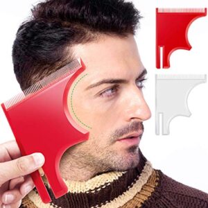 2 Pieces Beard Guide Shaping B08B8PRNZ3