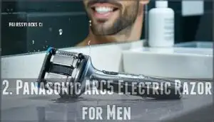 2. panasonic arc5 electric razor for men