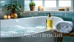 25 fl oz capacity advantages