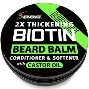 2X Thickening BIOTIN Beard Balm B07HBPTXVH