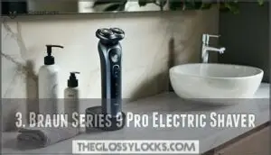 3. braun series 9 pro electric shaver