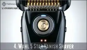 4. wahl 5 star vanish shaver