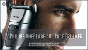 5. philips oneblade 360 face trimmer