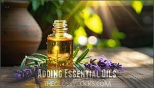 adding essential oils