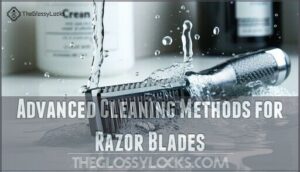 advanced cleaning methods for razor blades