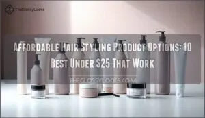 affordable hair styling product options