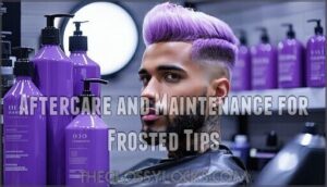 aftercare and maintenance for frosted tips