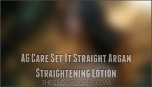 ag care set it straight argan straightening lotion