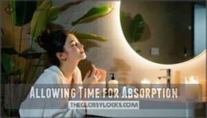 allowing time for absorption allowing time for absorption