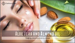 aloe vera and almond oil