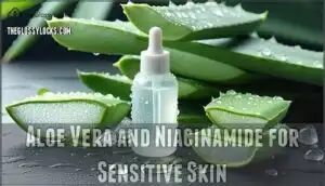 aloe vera and niacinamide for sensitive skin