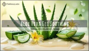 aloe vera gel soothing