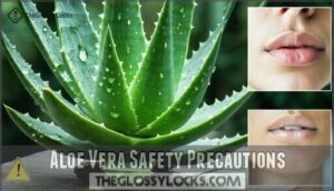 aloe vera safety precautions