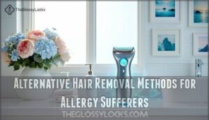 alternative hair removal methods for allergy sufferers