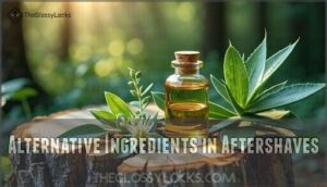 alternative ingredients in aftershaves