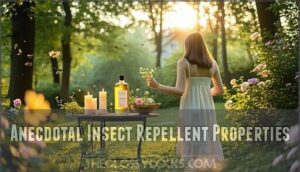 anecdotal insect repellent properties