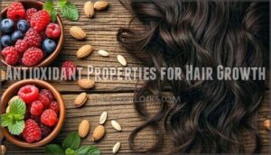 antioxidant properties for hair growth