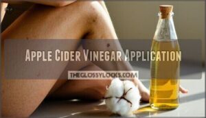 apple cider vinegar application