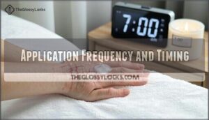 application frequency and timing