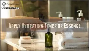 apply hydrating toner or essence