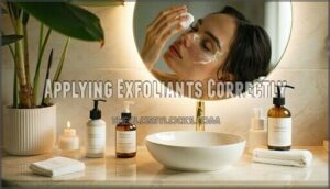 applying exfoliants correctly