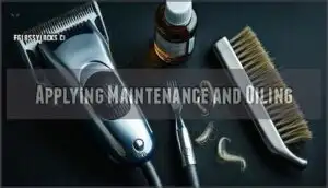 applying maintenance and oiling applying maintenance and oiling