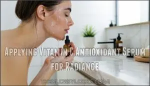 applying vitamin c antioxidant serum for radiance applying vitamin c antioxidant serum for radiance