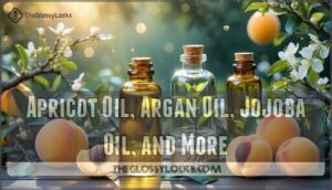 apricot oil, argan oil, jojoba oil, and more