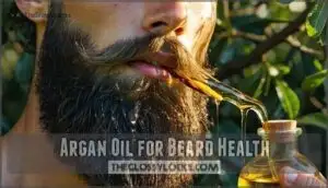 argan oil for beard health