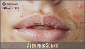 atrophic scars
